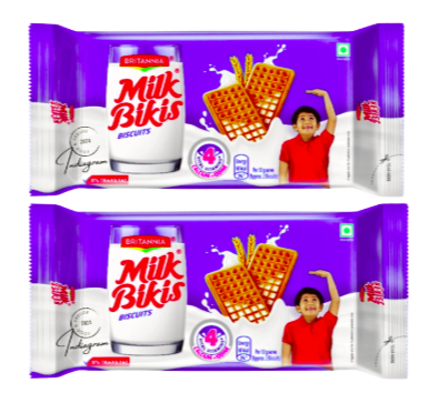 BRITANNIA MILK BIKIS - 90gm x 2